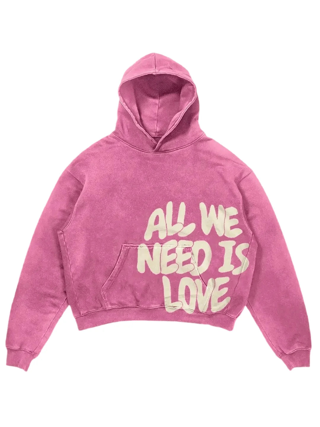 Print Oversized Hoodie